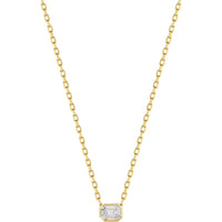 Ruchi New York - Alize Diamond Pendant Necklace in 18K Yellow Gold