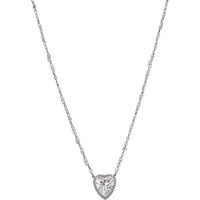 Ruchi New York - Amore Pendant Necklace in 18K White Gold