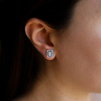 Ruchi New York - Anais Diamond Earrings in 18K White Gold