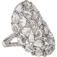 Ruchi New York - Antares Diamond Cocktail Ring in 18K White Gold