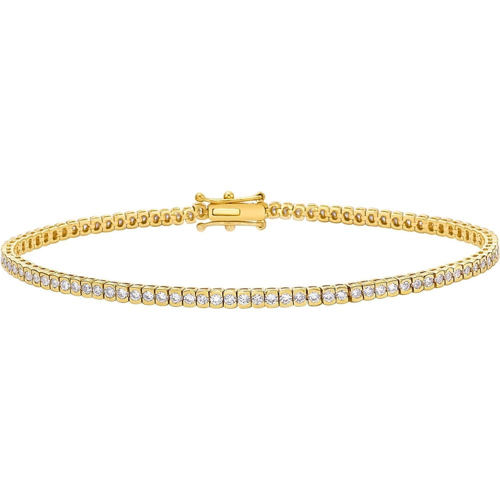 Ruchi New York - Ara Tennis Bracelet in 18K Yellow Gold