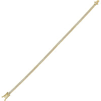 Ruchi New York - Ara Tennis Bracelet in 18K Yellow Gold