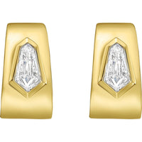Ruchi New York - Benette Diamond Earrings in 18K Yellow Gold