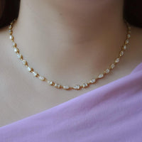 Ruchi New York - Bora Diamond Tennis Necklace in 18K Yellow Gold