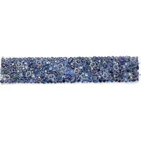 Ruchi New York - Celeste Blue Sapphire Statement Bracelet in 18K White Gold