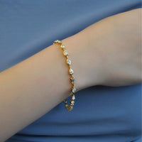 Ruchi New York - Ciara Diamond Bracelet in 18K Yellow Gold