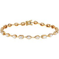 Ruchi New York - Ciara Diamond Bracelet in 18K Yellow Gold