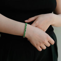 Ruchi New York - Cipresso Emerald Bracelet in 18K White Gold