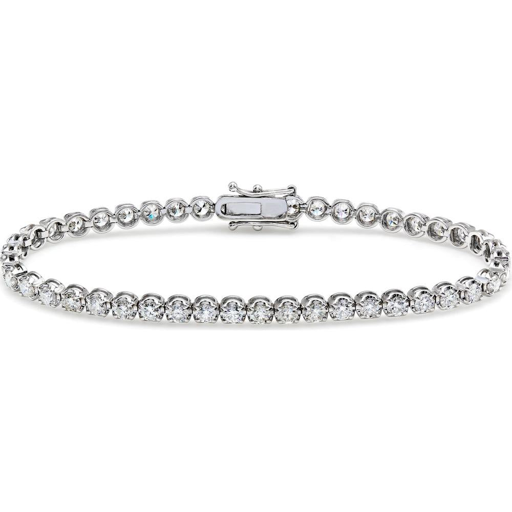 Ruchi New York - Cora Tennis Bracelet Grande in 18K White Gold