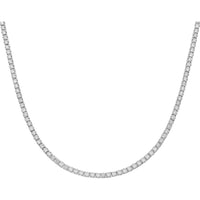 Ruchi New York - Etoile Diamond Tennis Necklace in 18K White Gold