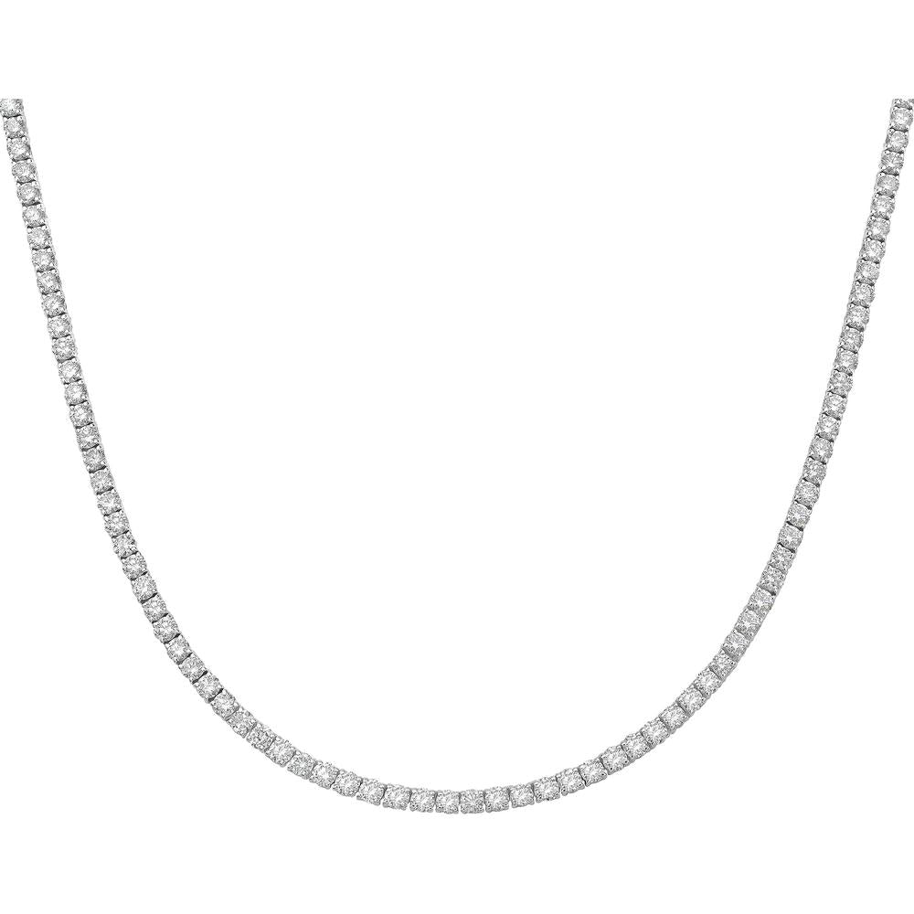 Ruchi New York - Etoile Diamond Tennis Necklace in 18K White Gold
