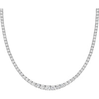 Ruchi New York - Hera Diamond Tennis Necklace in 18K White Gold