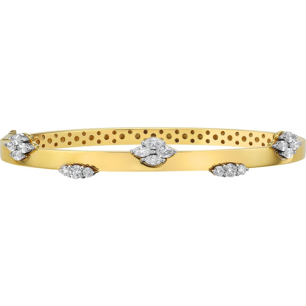 Ruchi New York - Istrella Diamond and 18K Yellow Gold Bracelet