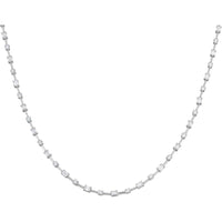 Ruchi New York - Ivy Grande Diamond Tennis Necklace in 18K White Gold