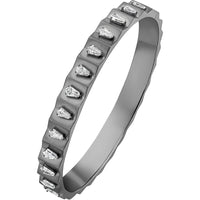 Ruchi New York - Katerina Diamond Bangle in 18K Black Rhodium White Gold
