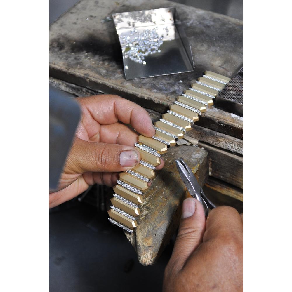 Ruchi New York - Khafre Diamond Bracelet in 18K Yellow Gold