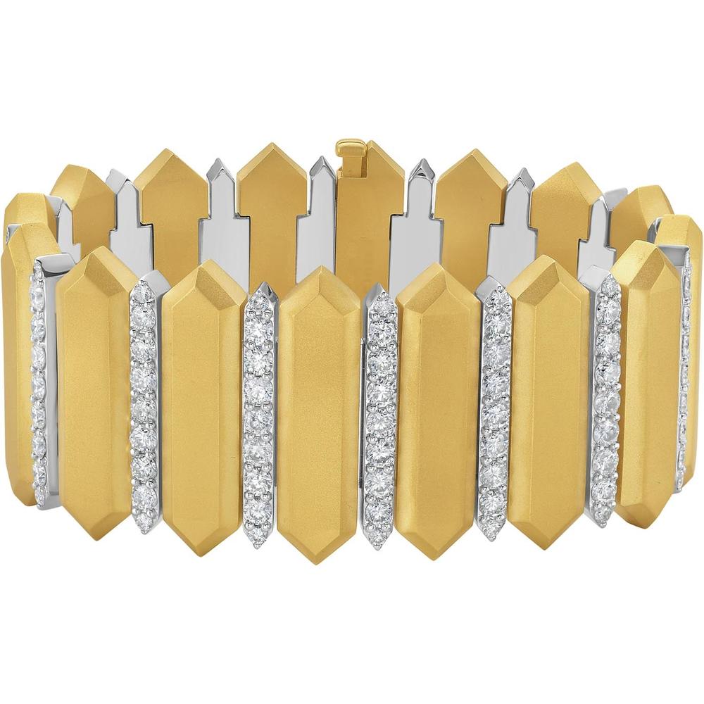Ruchi New York - Khafre Diamond Bracelet in 18K Yellow Gold