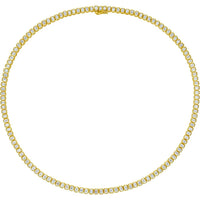 Ruchi New York - Levant Diamond Tennis Necklace in 18K Yellow Gold
