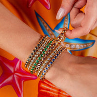 Ruchi New York - Marguerite Diamond Bracelet in 18K Yellow Gold