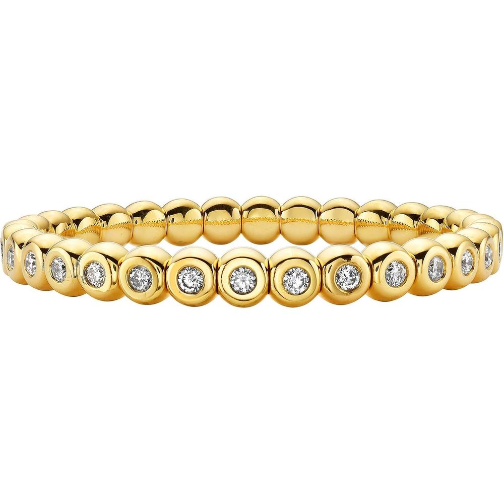 Ruchi New York - Marguerite Diamond Bracelet in 18K Yellow Gold