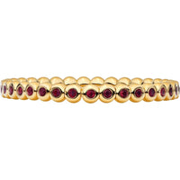 Ruchi New York - Marguerite Ruby Bracelet in 18K Yellow Gold