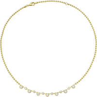 Ruchi New York - Mia Diamond Necklace in 14K Yellow Gold