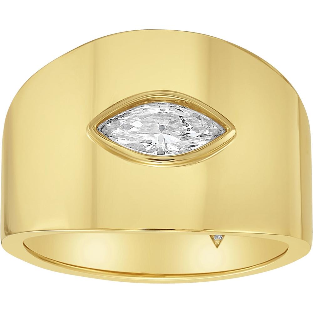 Ruchi New York - Mistral Diamond Band in 18K Yellow Gold
