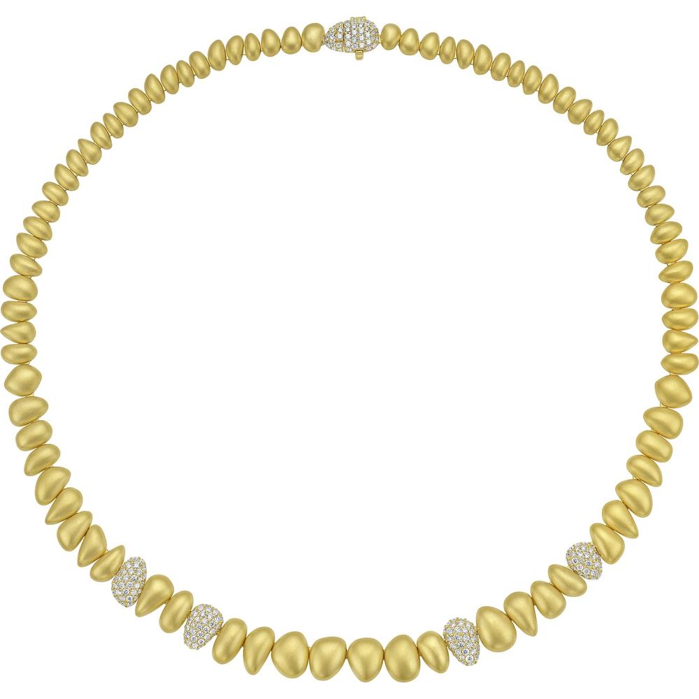 Ruchi New York - Natera Diamond Necklace in 18K Yellow Gold