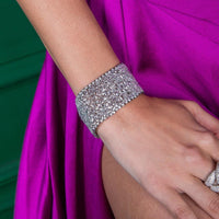 Ruchi New York - Nebula Diamond Bracelet in 18K White Gold