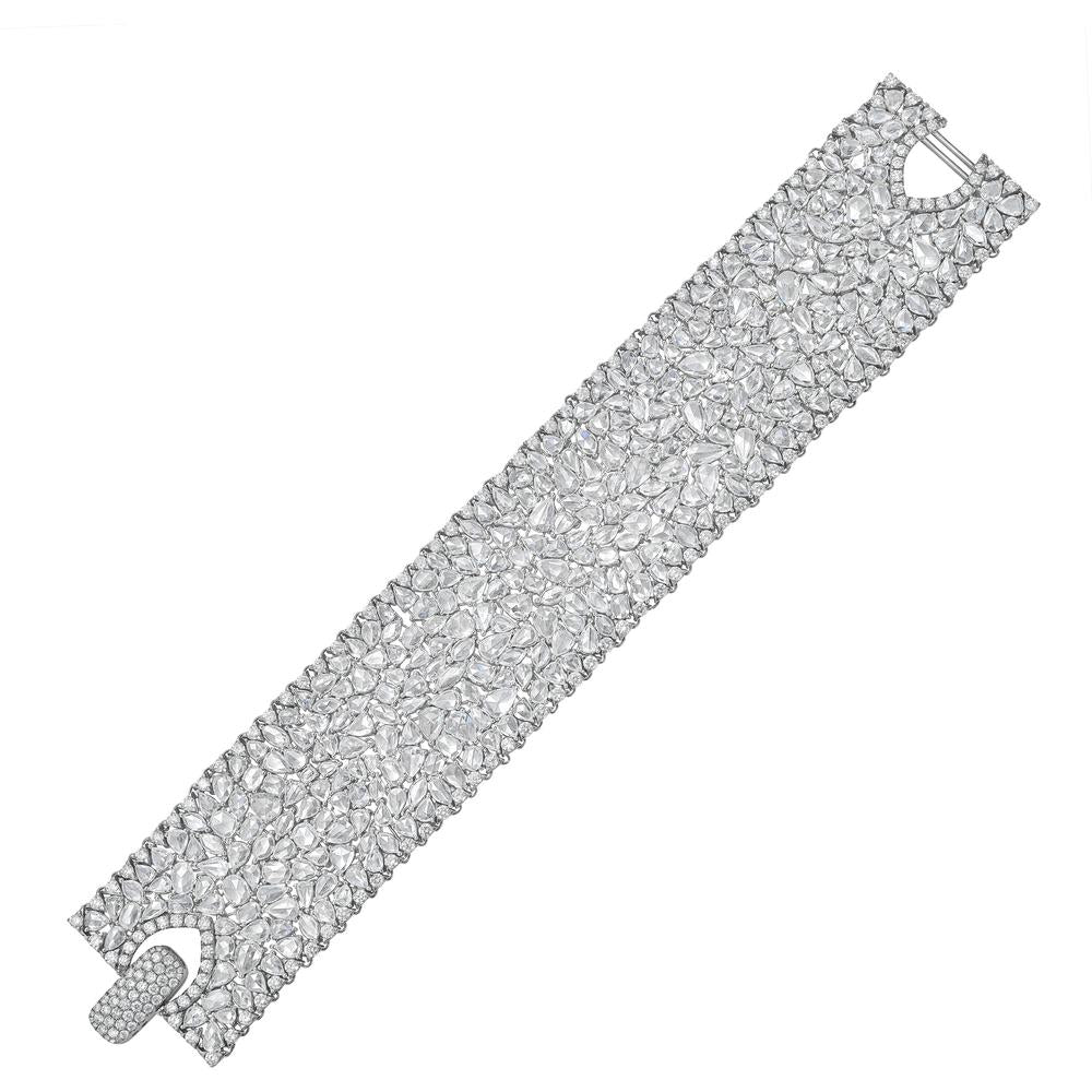 Ruchi New York - Nebula Diamond Bracelet in 18K White Gold