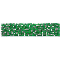 Ruchi New York - Nova Emerald & Diamond Bracelet in 18K White Gold