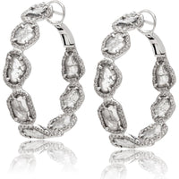 Ruchi New York - Organic Beauty Winter Hoop Earrings