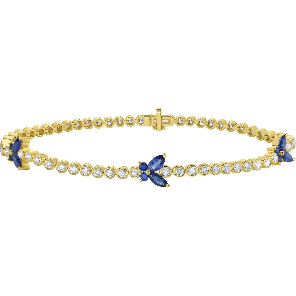 Ruchi New York - Papillon Diamond Butterfly Bracelet in 18K Yellow Gold