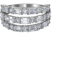 Ruchi New York - Paradis Diamond Three Row Band in 18K White Gold