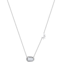 Ruchi New York - Radiance Spark Diamond Pendant Necklace in 18K White Gold