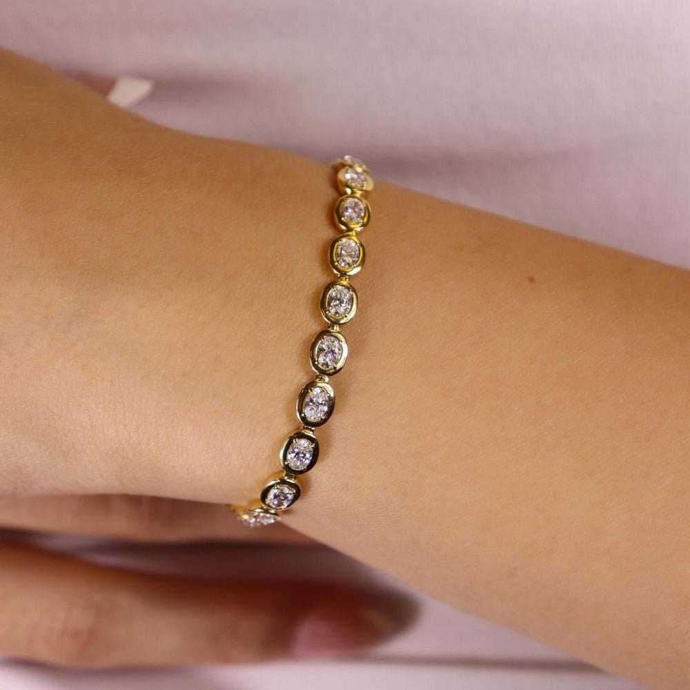 Ruchi New York - Santina Diamond Bracelet in 18K Yellow Gold