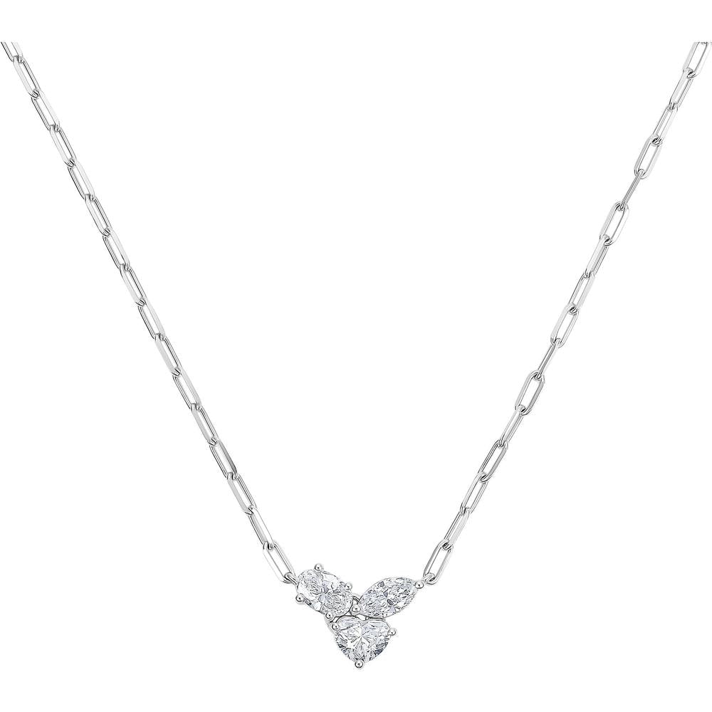 Ruchi New York - Saskia Diamond Pendant Necklace in 18K White Gold