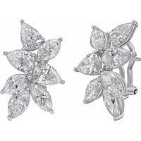 Ruchi New York - Saskia Diamond Stud Earrings in 18K White Gold