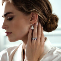 Ruchi New York - Serenata Ruby Band in 18K White Gold