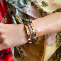 Ruchi New York - Solstice Mistral Diamond Bangle in 18K Yellow Gold