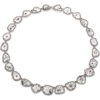 Ruchi New York - Sunslice Diamond Necklace in 18K White Gold