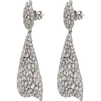 Ruchi New York - Vega Diamond Earrings in 18K White Gold