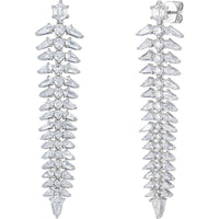 Ruchi New York - Viveka Diamond Earrings in 18K White Gold