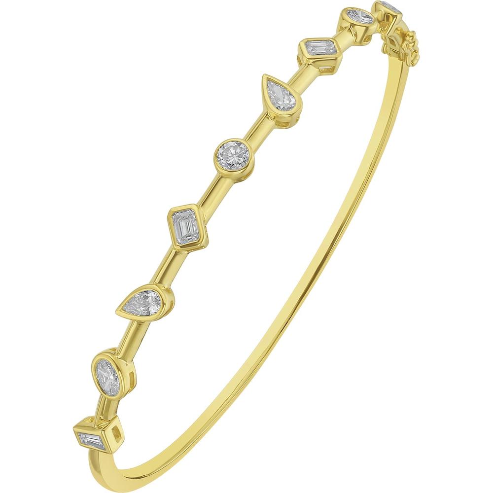 Ruchi New York - Zephyr Diamond Bracelet in 18K Yellow Gold