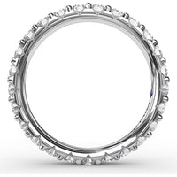 Shared-Prong Anniversary Band with Round Diamonds by Fana - 1.38 Carat Total Diamond Weight
