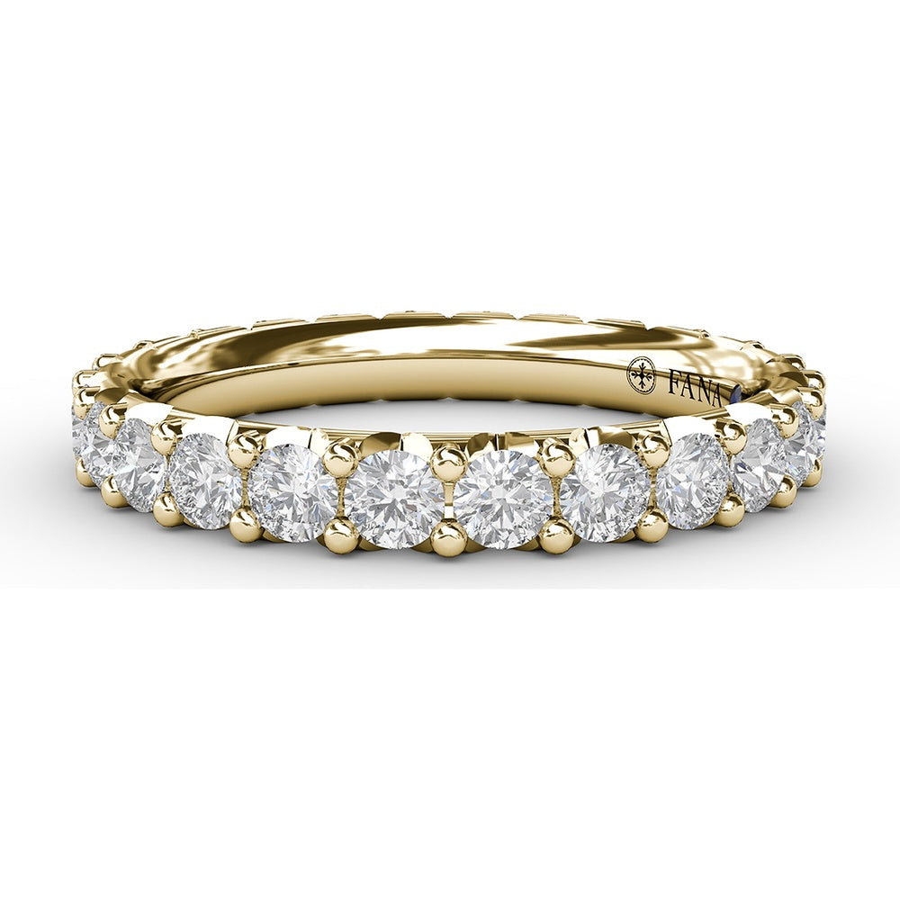 Shared-Prong Anniversary Band with Round Diamonds by Fana - 1.38 Carat Total Diamond Weight