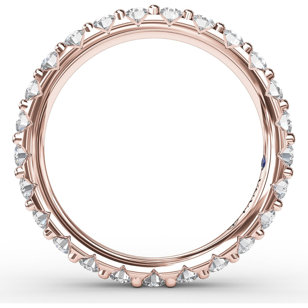 Shared-Prong Anniversary Band with Round Diamonds by Fana - 1.38 Carat Total Diamond Weight