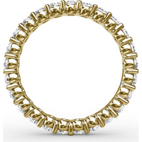 Shared-Prong Eternity Band with Round Diamonds by Fana - 1.25 Carat Total Diamond Weight