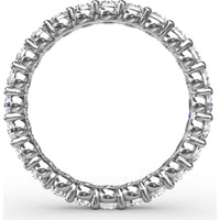 Shared-Prong Eternity Band with Round Diamonds by Fana - 1.44 Carat Total Diamond Weight