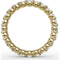 Shared-Prong Eternity Band with Round Diamonds by Fana - 1.44 Carat Total Diamond Weight